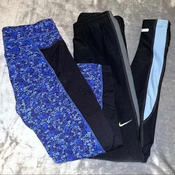 Athleta and Nike Dri-Fit Capri Cropped Leggings Size Small - Picture 1 of 13